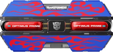 Brezžične slušalke TWS Transformers v modri barvi