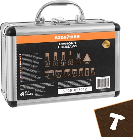 Vzdržljiv aluminijast kovček za varen transport