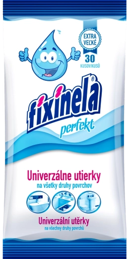 Vlažilni univerzalni robčki Fixinela Perfekt 30 kos