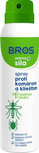 Bros Zelena moč sprej proti komarjem in klopom 90 ml