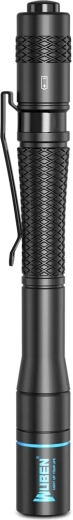 Wuben E19 Black pen-shaped pocket flashlight, 200 lm, black