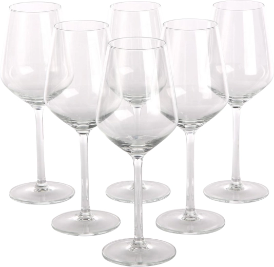 Rubin set 6 kozarcev za belo vino 370 ml