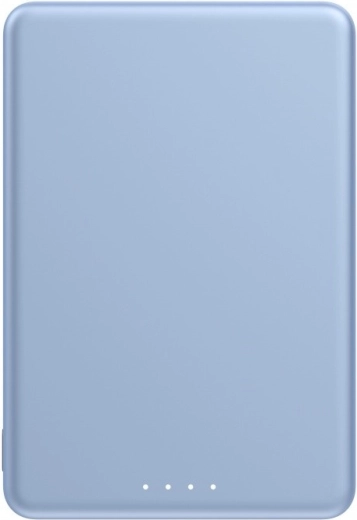 Super tanka magnetna baterija (powerbanka) 5000 mAh modra