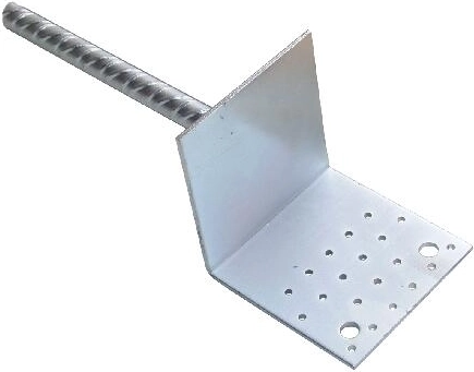 Sidrnа podstavek za v zemljo 120 × 100 mm, pocinkan