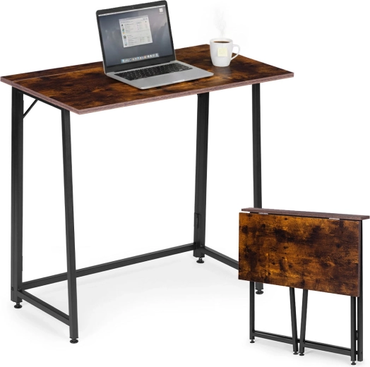 Zložljiva pisalna miza 80 × 45 cm v loft slogu MODERNHOME