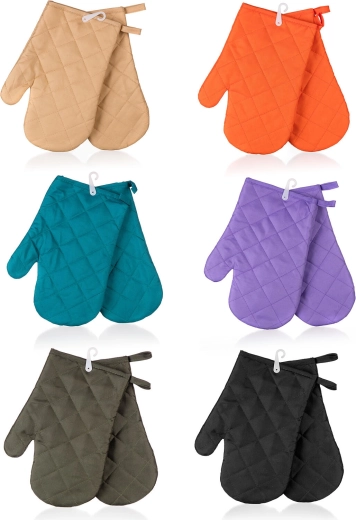 Kuhinjske prijemalke SOLID z zanko, 27 × 17 cm, komplet 2 kosov, mešanica barv