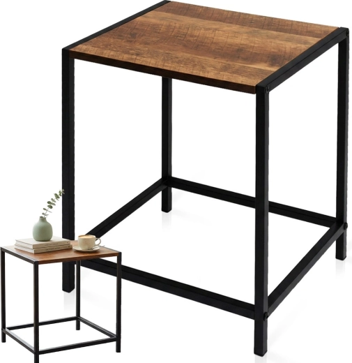 Brown MDF top and easy maintenance