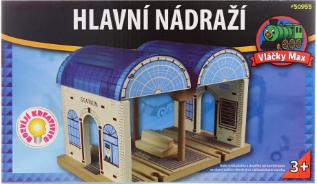 Maxim lesena glavna železniška postaja