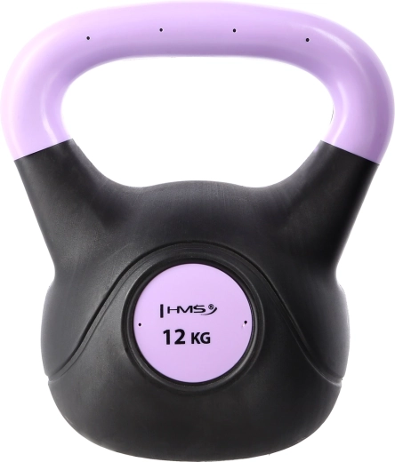 Kompozitni kettlebell HMS Vin-Bell 12 kg svetlo vijoličen