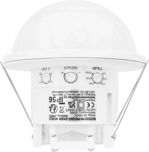 Easy settings directly on the sensor