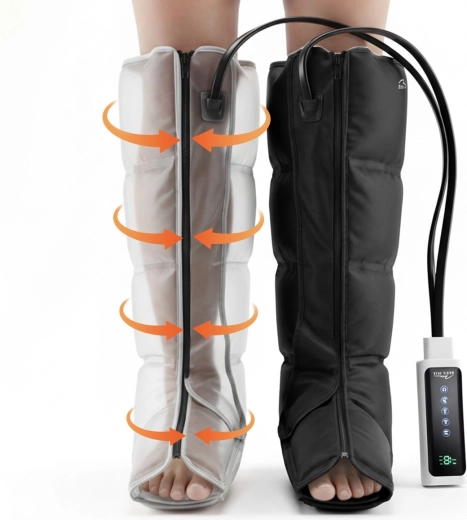 4 compression massage zones for targeted relief