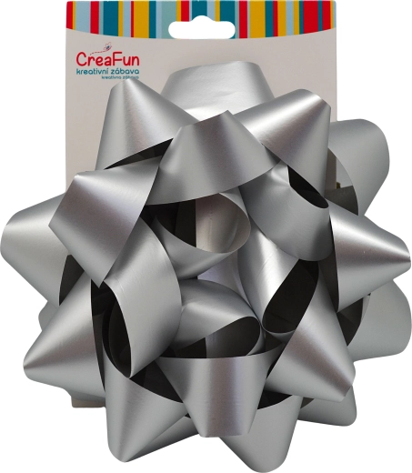 Srebrna darilna pentlja 20 cm