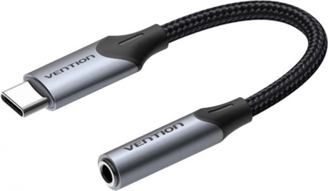 USB-C moški na 3,5 mm ženski avdio adapter Vention BGJHA 0,1 m