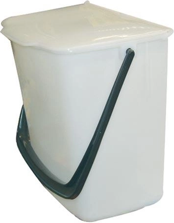 Univerzalni koš za odpadke za kuhinjski element 8 l – bel plast