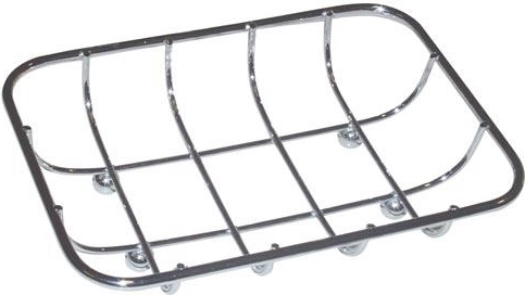 Pravokotna milnica 13 × 9 cm krom