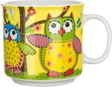 Otroška keramična skodelica z motivom sove 210 ml