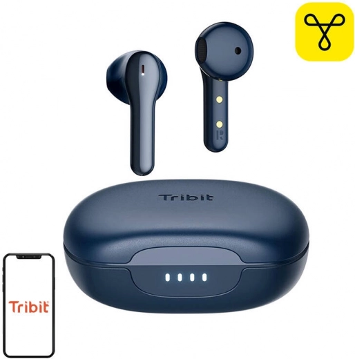 brezžične slušalke TWS TRIBIT SolarBuds C2 (črna)