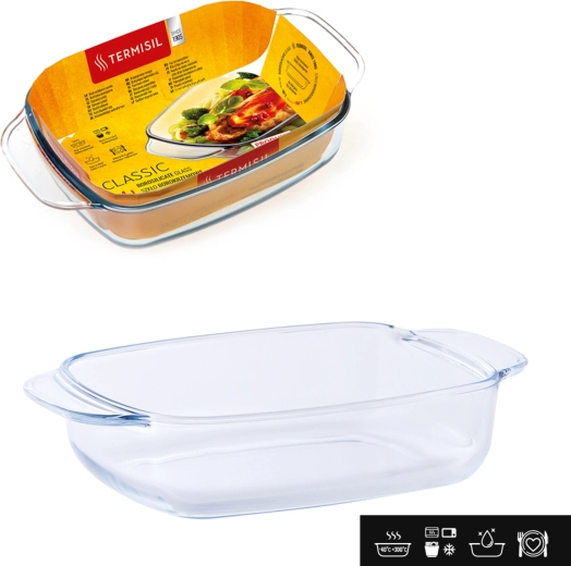 Steklena ognjevarna pekač 1,4 l TERMSIL Classic