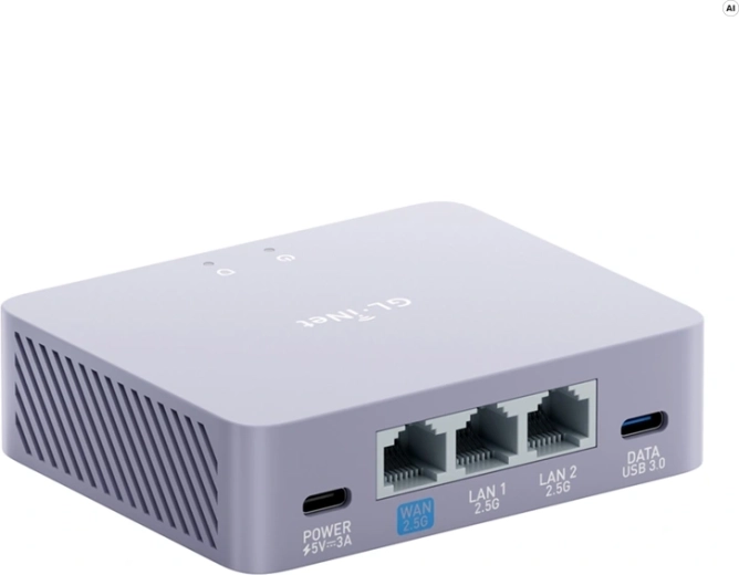 3× 2,5GbE in USB-C 3.0 za razširitev