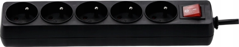 Pet ozemljenih vtičnic Schuko