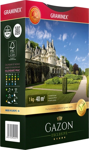 Premium travna mešanica za dosejevanje Gazon 1 kg