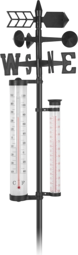 Pregled nad temperaturo in padavinami