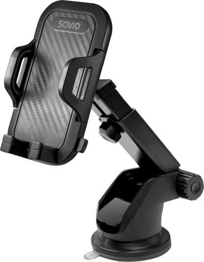 Savio nosilec za telefon za v avto s priseskom in teleskopskim krakom
