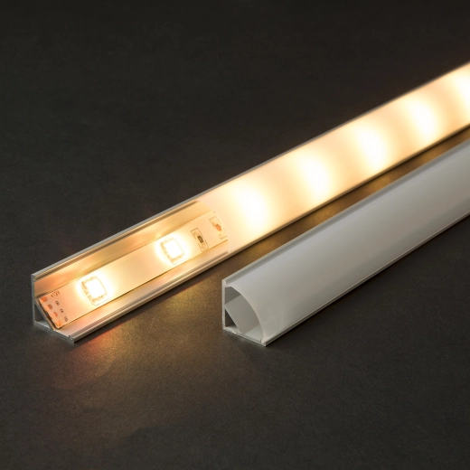 Aluminijast U-profil za LED-trakove 1 m