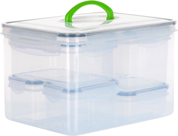 Velika prenosna škatla z ročajem