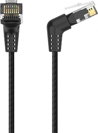 Omrežni kabel UTP Cat.6 Vention IBOBF, RJ45 Ethernet, 1 m (črn)