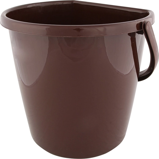 Stensko vedro 11 l rjavo