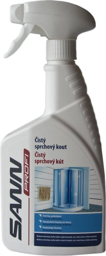 SANN PROFI čistilo za tuš kabine 500 ml