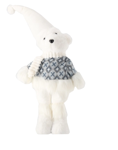 Mehak videz in zimski pleteni detajli