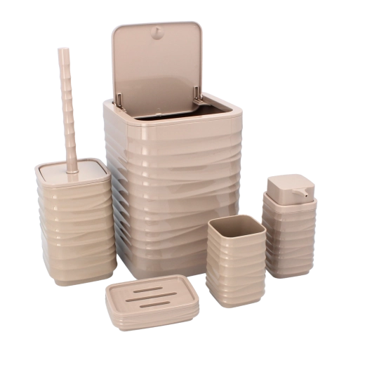 Eleganten rebrast kvadraten dizajn