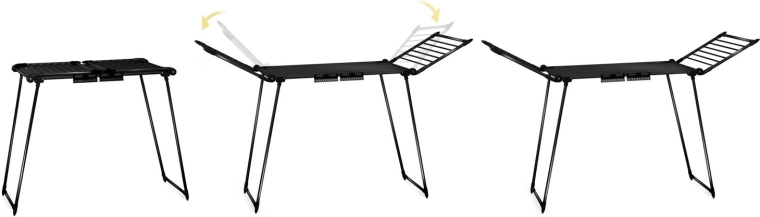 Zložljiva krila in hitro razpiranje