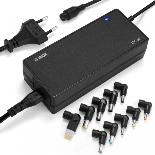 Univerzalni samodejni napajalni adapter 120 W za prenosnike