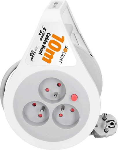 Compact reel and easy winding