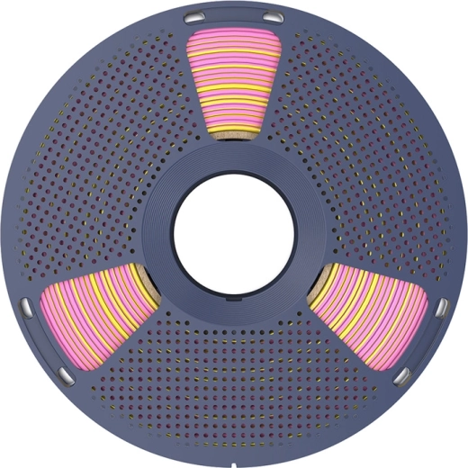 Dual-color multicolor effect pink/gold