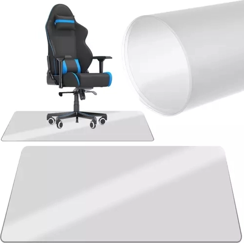 Zaščitna podloga za stol 90x130 cm - mlečna