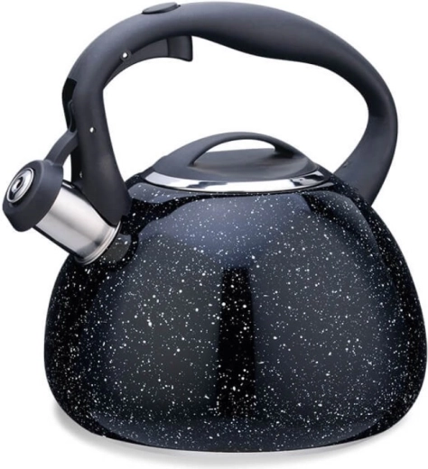 Žvižgajoči nerjavni čajnik za štedilnik 2,5 l MAESTRO