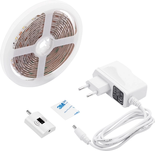 Solight zatemnilni LED trak z brezkontaktnim upravljanjem, 3 m, 4000 K, IP65