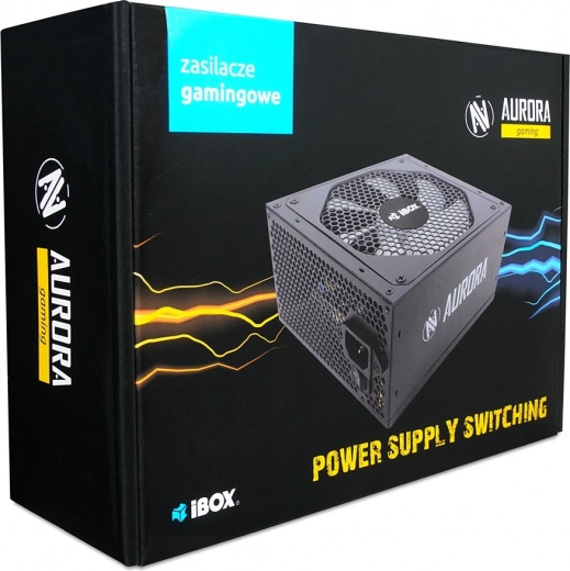 Igralni napajalnik Aurora 500W s 14 cm ventilatorjem