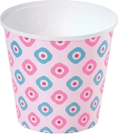 Cvetlični lonček s potiskom, premer 13 cm