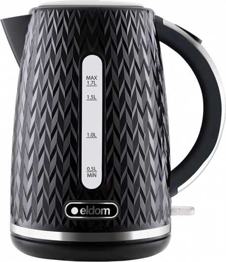 Brezžični grelnik vode ELDOM C260 Nelo, črna 1,7 l