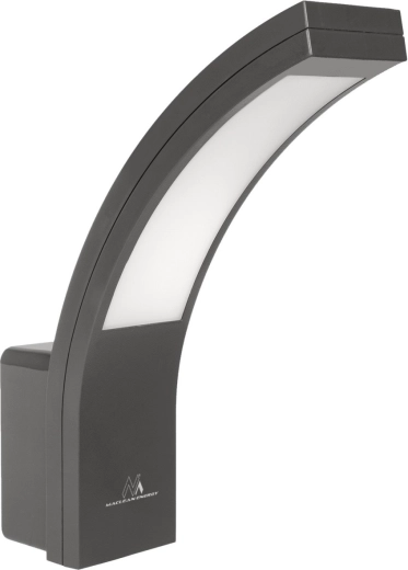 Stenska LED svetilka 10 W za fasade – siva