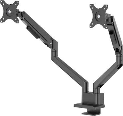 Neomounts DS70-250BL2 NEXT Slim namizni nosilec za dva monitorja