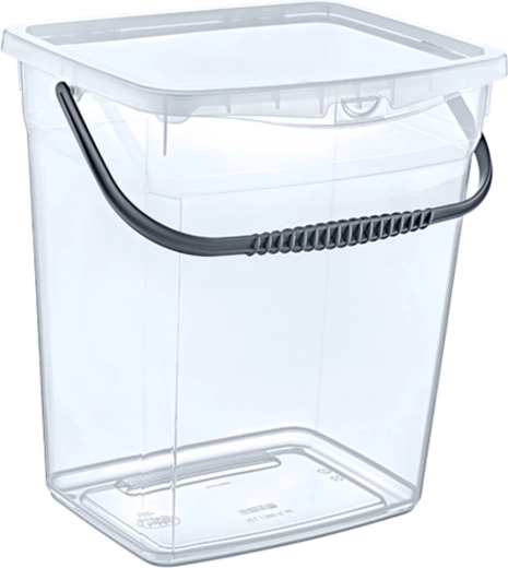 Posoda za detergente 6 l s pokrovom in ročajem