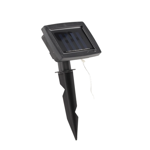 Sončna vrtna girlanda 35 LED topla bela, dolžina 4 m