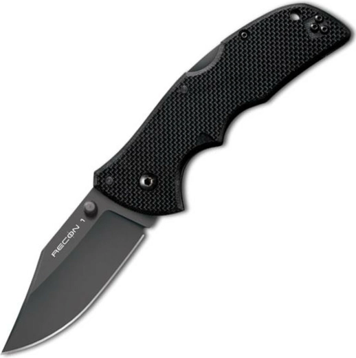 Taktični žepni nož Cold Steel Recon M1, črn G10, CPM MagnaCut, sponka 10,2 cm