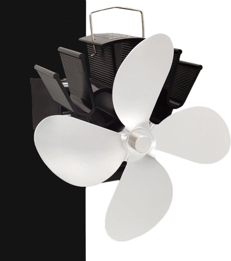Kaminiski ventilator za dimnik GAMA, termoelektrični, srebrn